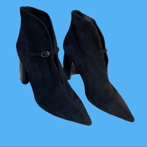 Women’s Black Suede Topshop Boots